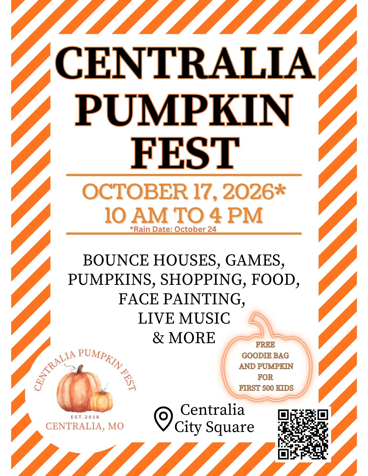 2026 Centralia Pumpkin Fest